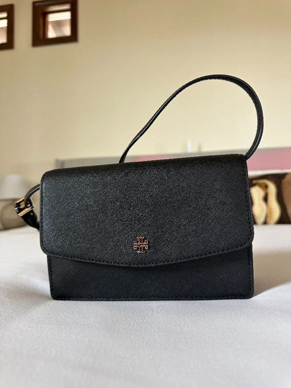 🖤 Tory Burch Emerson Mini Convertible Cross Body Bag